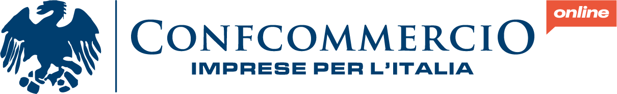 Rassegna stampa Confcommercio 1 logo online dark
